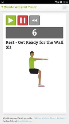 7 Min Workout android App screenshot 2